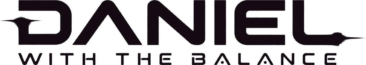 Daniel With The Balance logo, Night